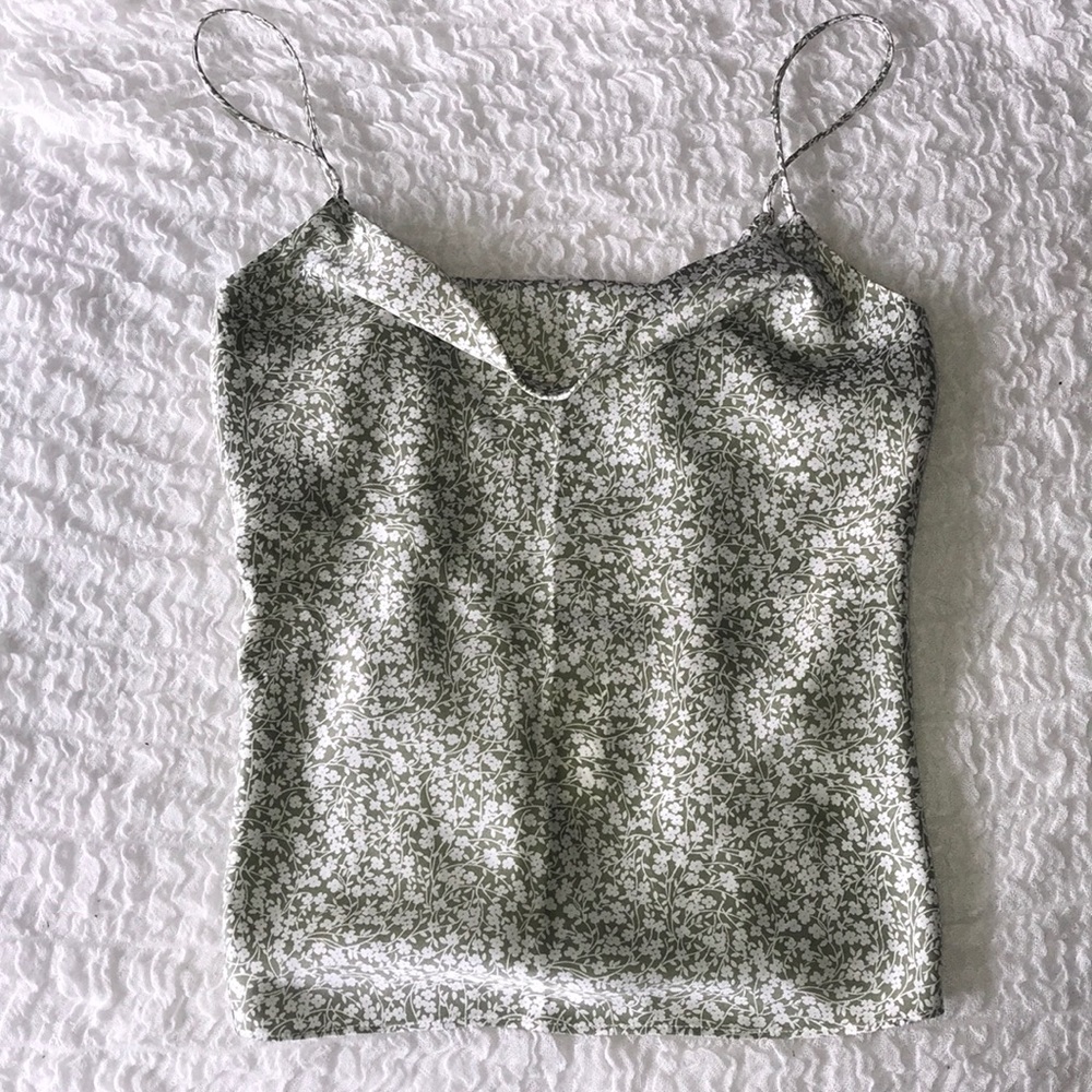 Swoop neck camisole